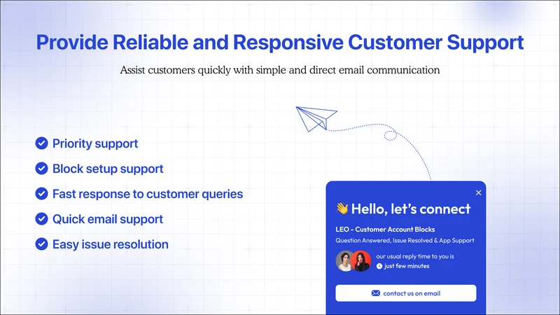 LEO ‑ Customer Account Blocks