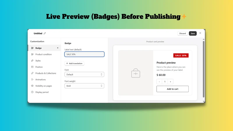Label & Badge Manager