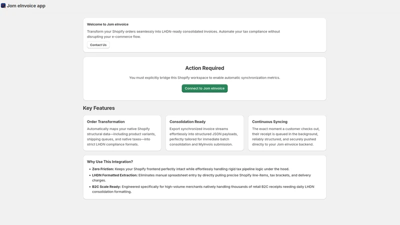 JomeInvoice app