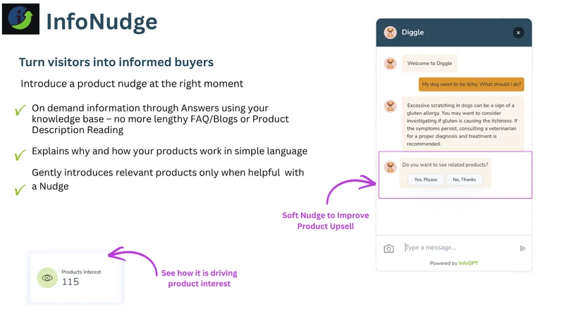 InfoNudge ‑ AI sales assistant