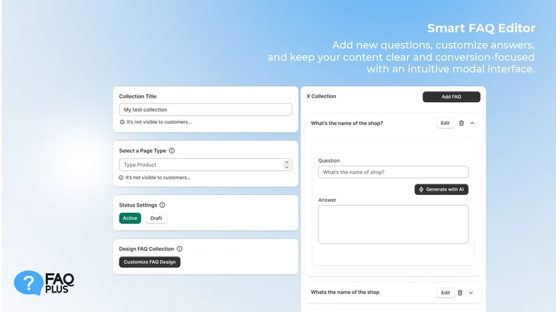 FAQ Plus