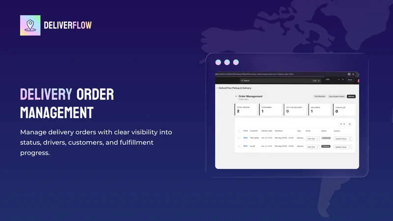 DeliverFlow Pickup & Delivery