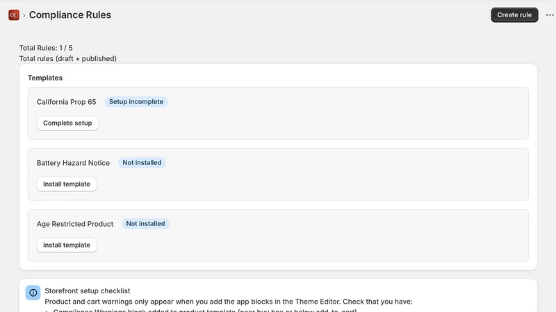 Compliance Engine