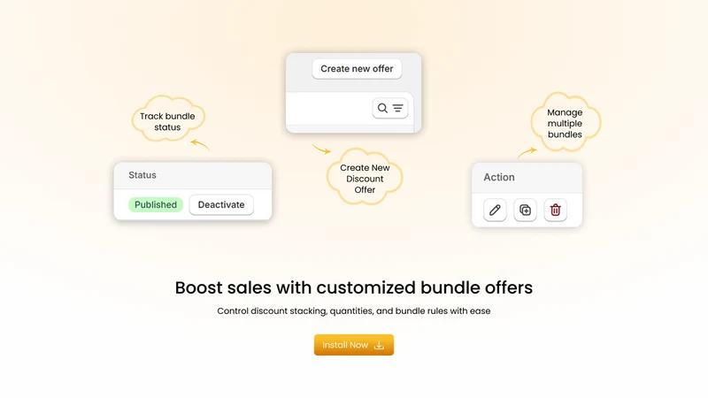 BoostBundle Upsell & Crosssell