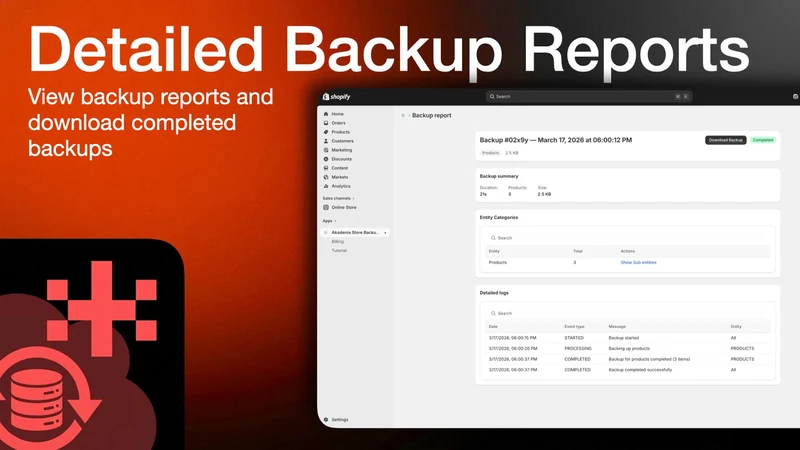 Akadenia Backup