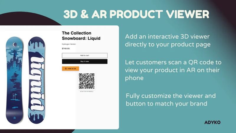 3D Configurator ‑ 3D & AR Pro+