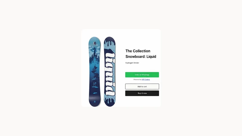 WPC WhatsApp Order Button