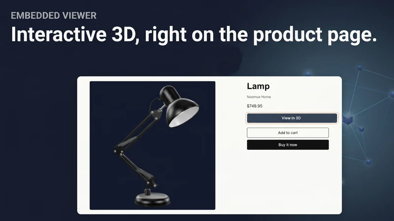 Viewly: 3D Product Viewer & AR