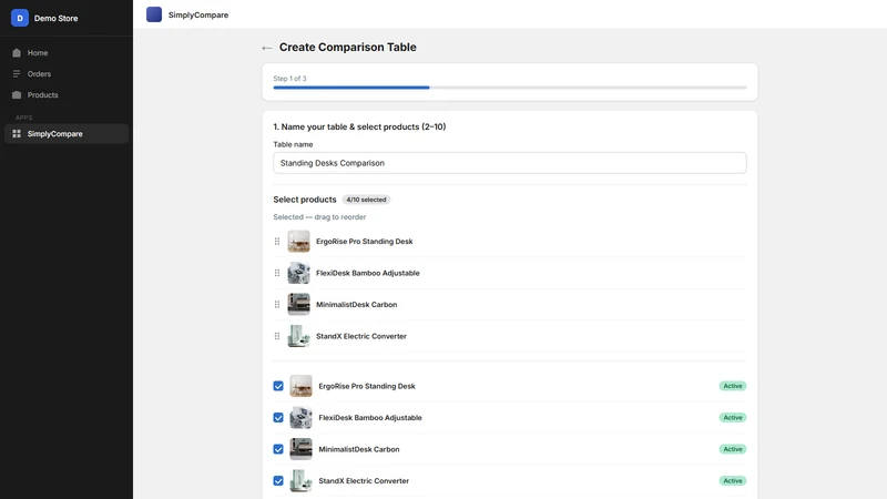 SimplyCompare