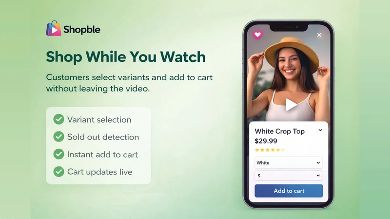 EZOMFY ‑ Shoppable Videos