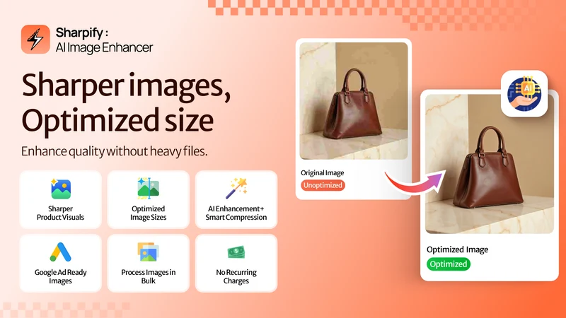 Sharpify ‑ Fix Blurry Images