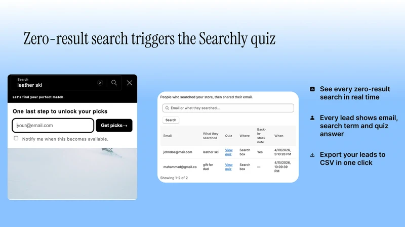 Searchly: Search Recovery