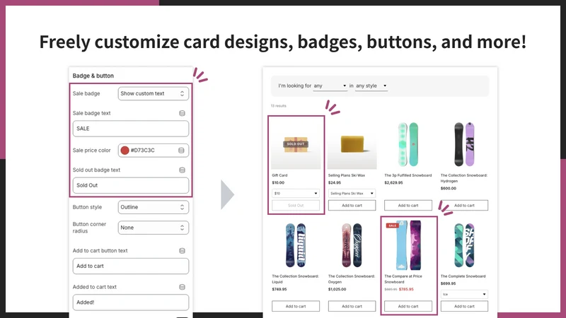 UR: Product Quiz & Finder
