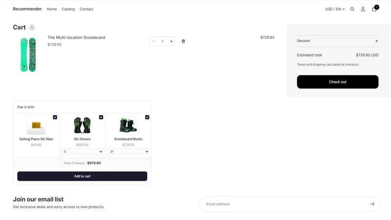 Rocket: Custom Product Pairs