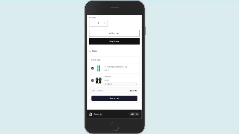 Rocket: Custom Product Pairs