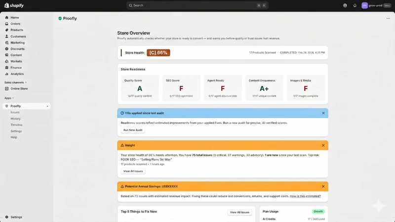 Proofly — Store Readiness AI