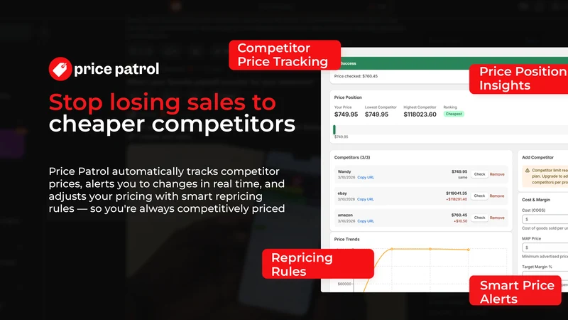 Price Patrol ‑ Track Prices
