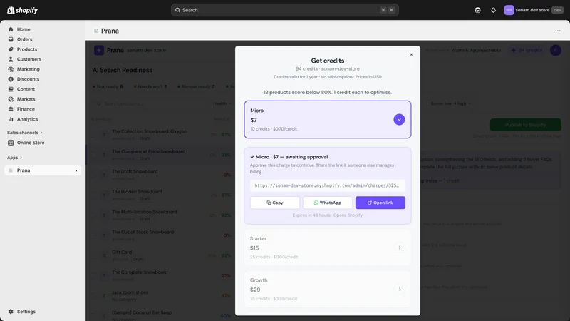 Prana — Be AI Search Ready
