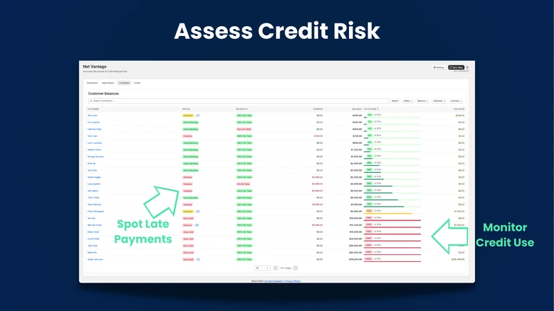 Net Vantage: B2B Credit & A/R