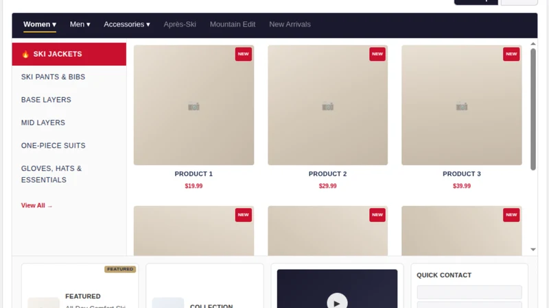 MegaShelf | Visual Mega Menu