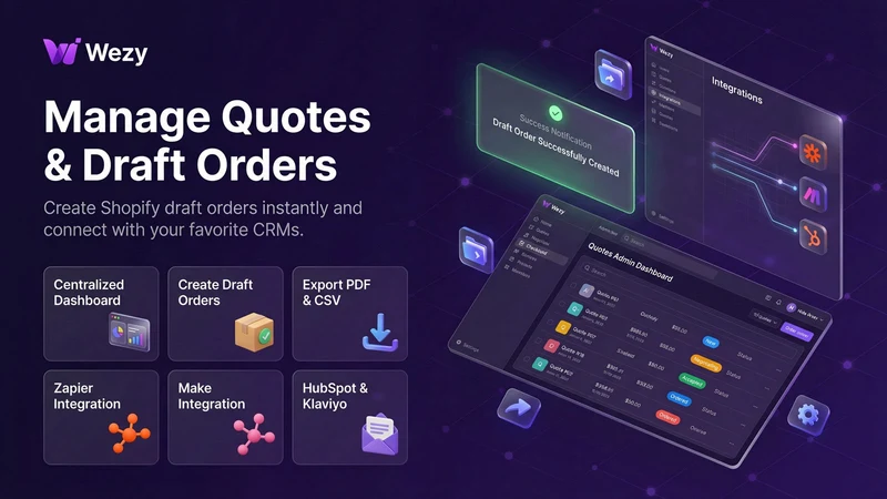Wezy Request Quote, Hide Price