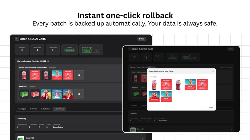 VisualFlow: Bulk AI Image Swap