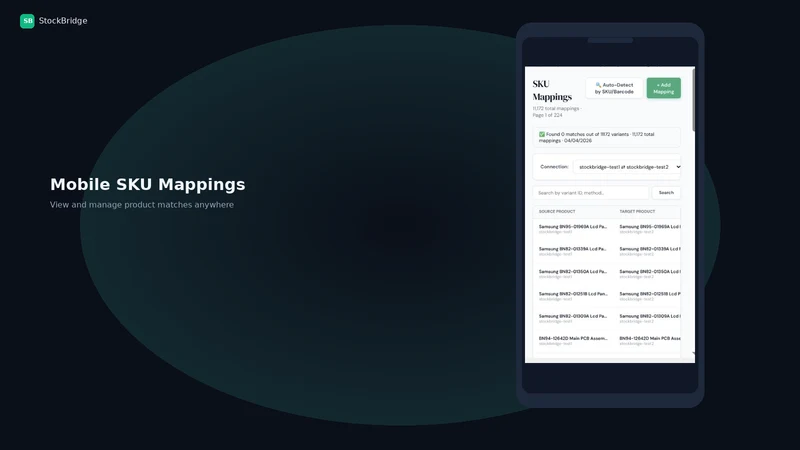 StockBridge ‑ Inventory Sync