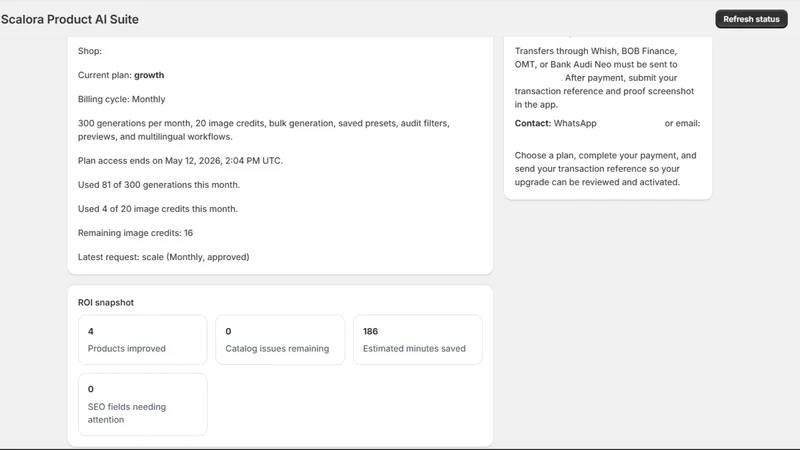 Scalora Product Ai Suite