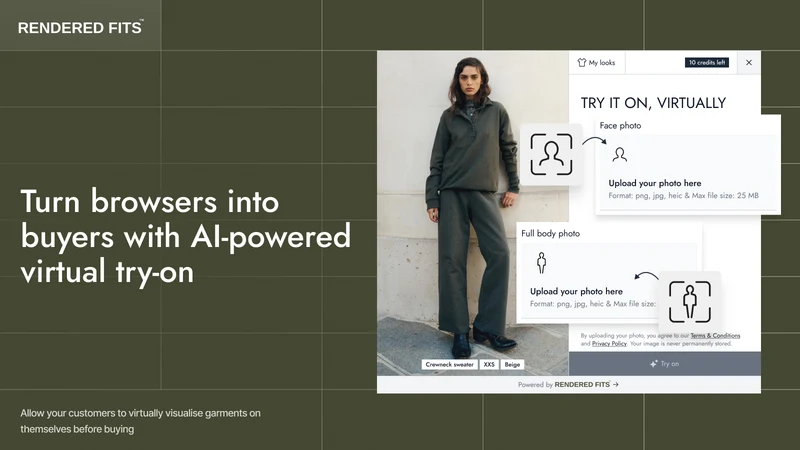 Rendered Fits Virtual Try On