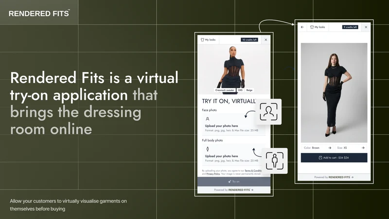 Rendered Fits Virtual Try On