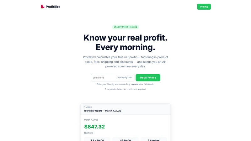ProfitBird