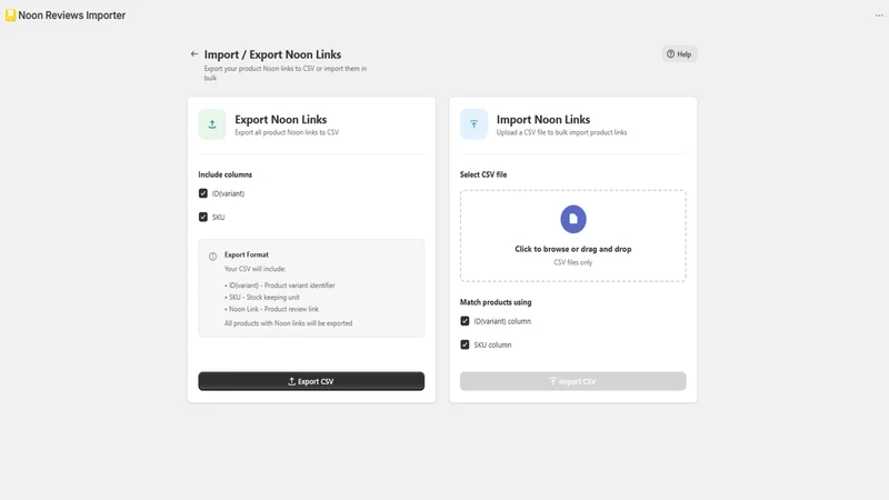 Noon Reviews Importer