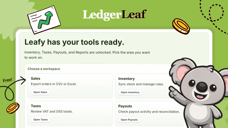 LedgerLeaf: Easy All in One