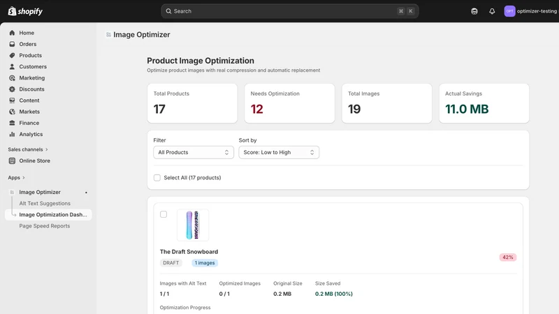 ALT AI Image Optimizer