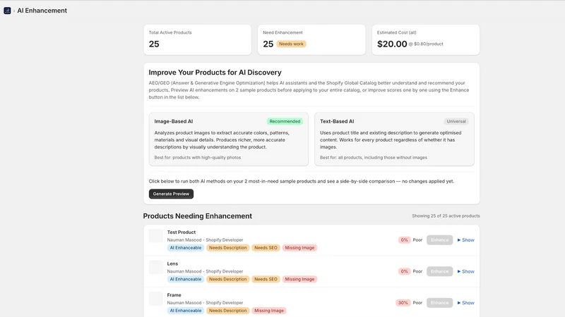GEO, AEO & UCP — AI Optimizer