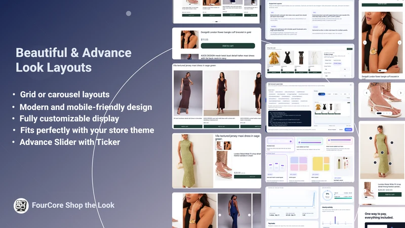 AI Shop the Look & Lookbooks