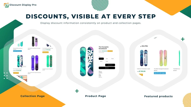 Discounts Display Pro