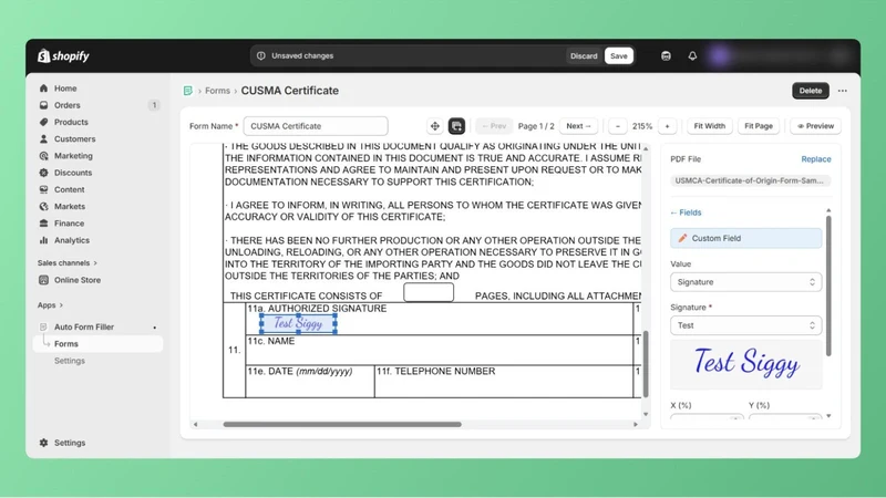 Auto Form Filler