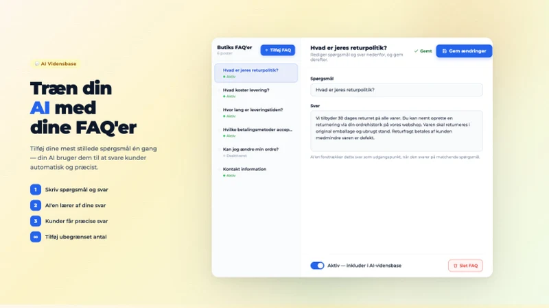 Viden ‑ AI Chatbot
