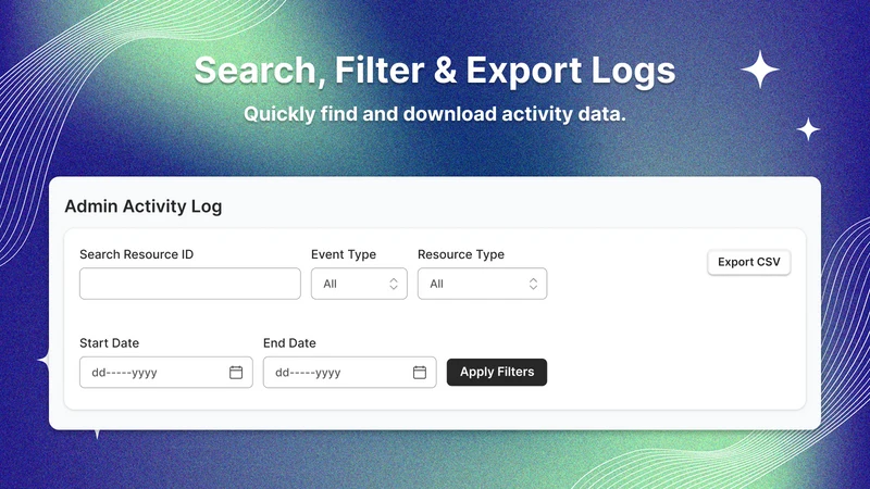 ESTS Admin Activity Log