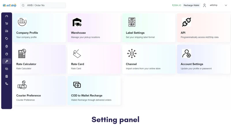 Ad2Ship: eCommerce Shipping