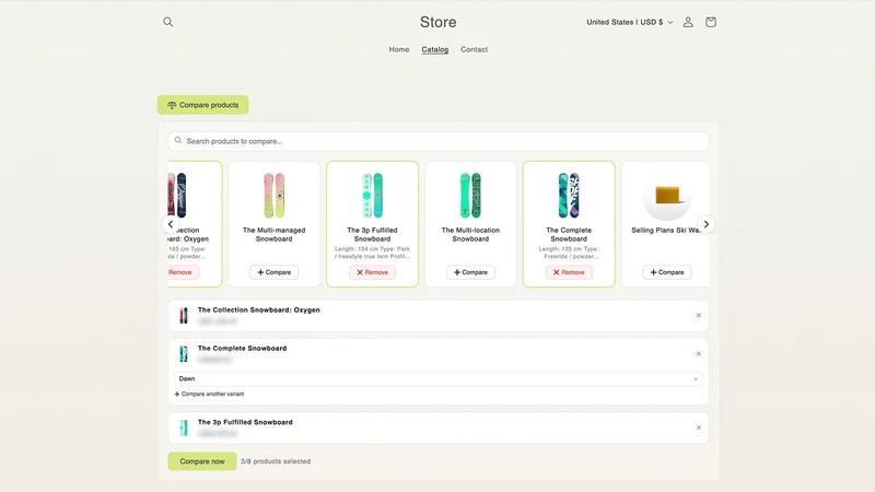 CompareKit ‑ Product Compare
