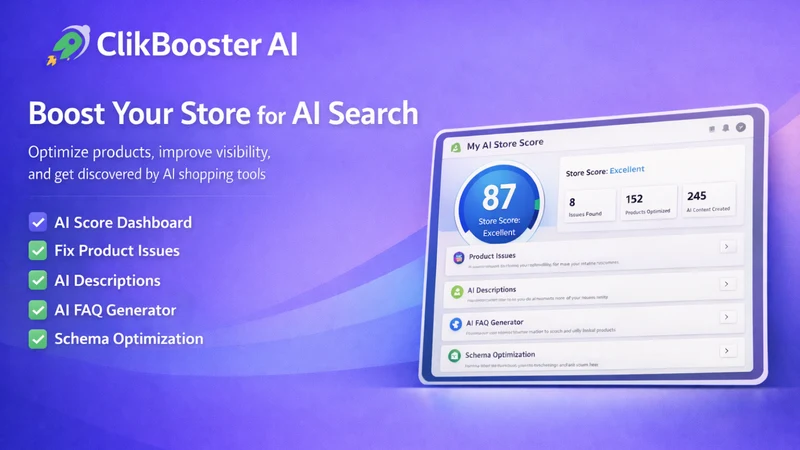 ClikBooster AI Store Optimizer