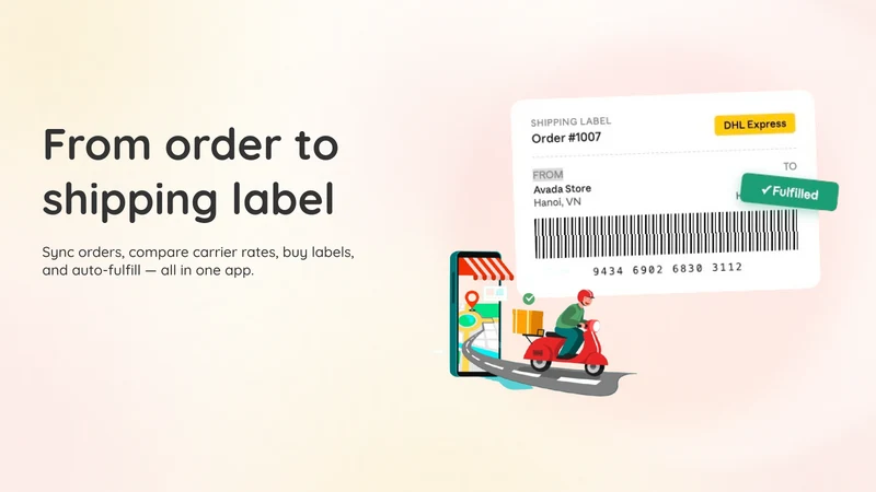 Avada Shipping Labels