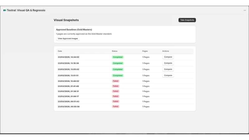 Testral ‑ QA tester