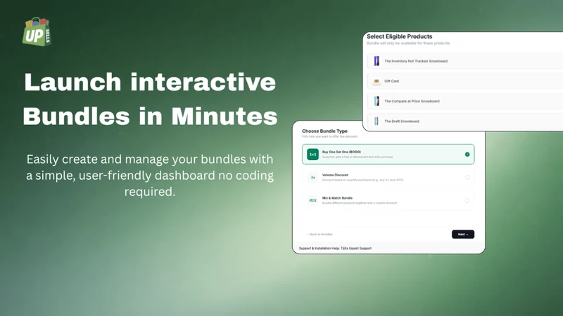 TEKs ‑ Upsell Bundles