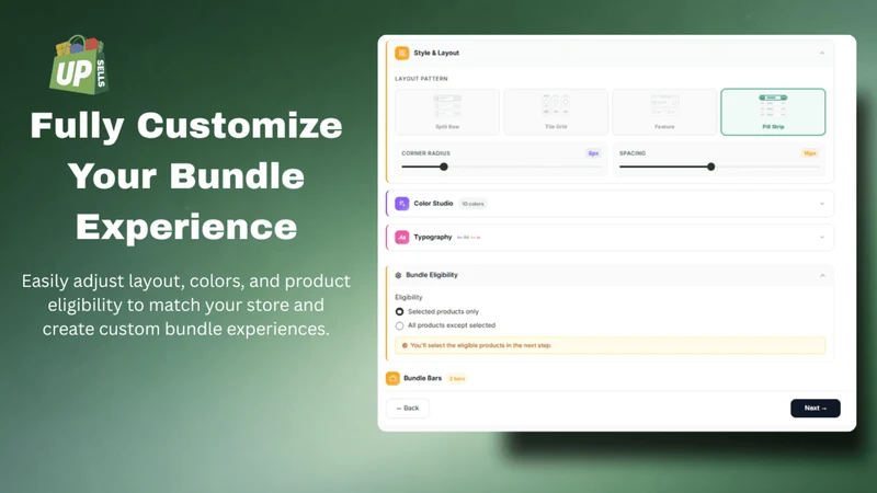 TEKs ‑ Upsell Bundles