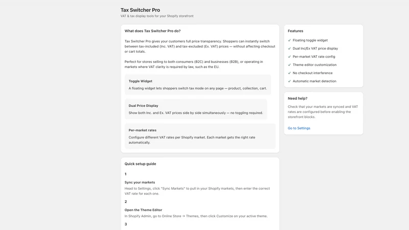 DQ Tax Switcher Pro