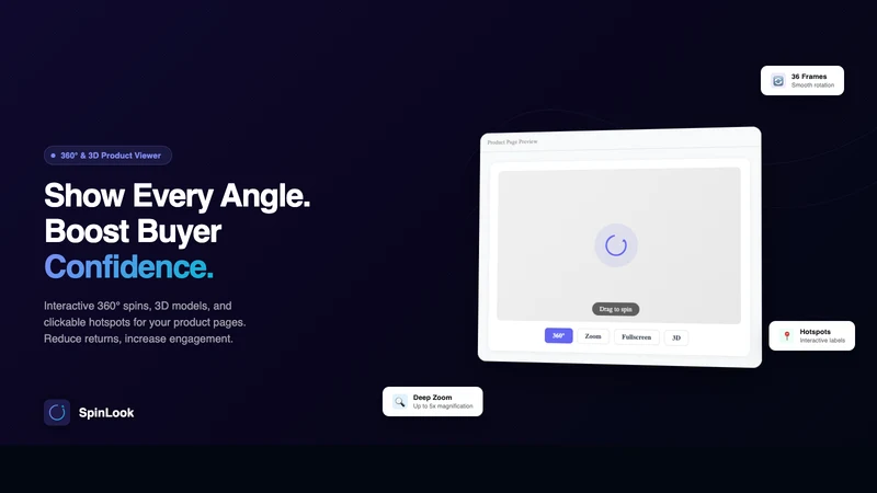 SpinLook 360° & 3D Viewer