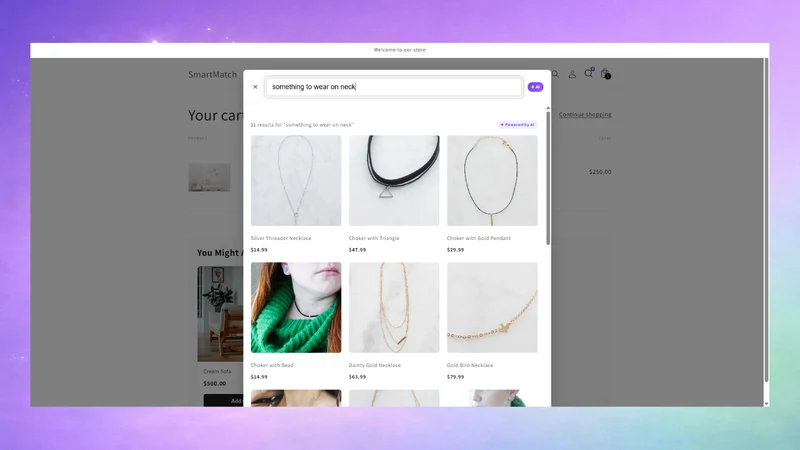 SmartMatch: AI Search & Upsell